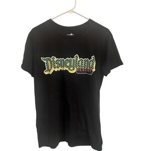Disneyland Resort Black T-Shirt, Adult Size Medium